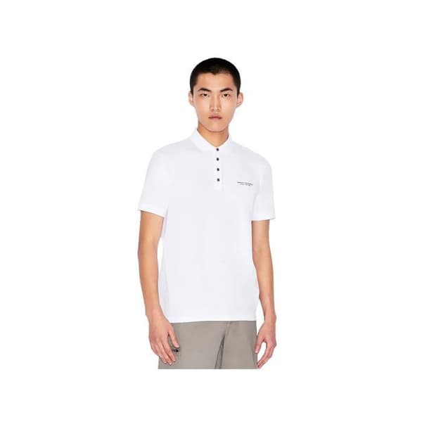 UOMO POLO SHIRT 8NZF80P-BIANCO 8NZF80P-BIANCO