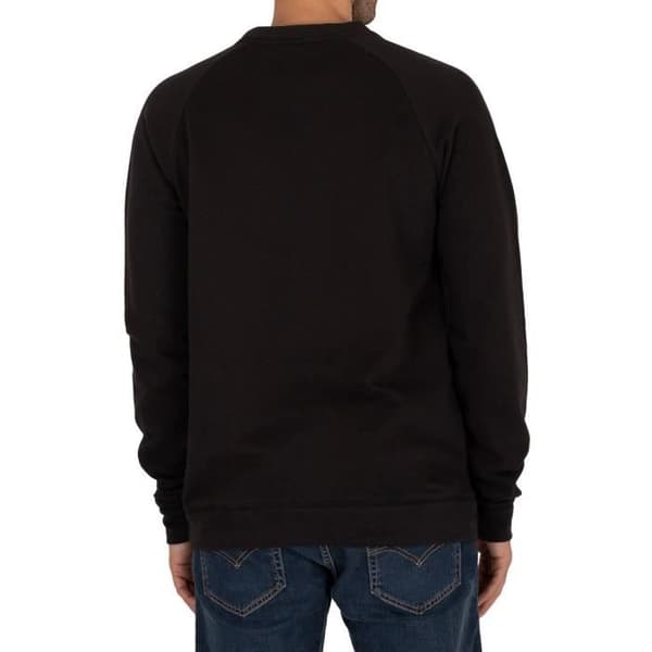 Sweatshirt - Tommy Hilfiger - Lounge Graphic - Svart - Långa ärmar - Klassisk krage