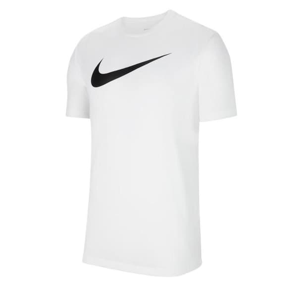 T-shirt - NIKE - CW6936-100 - Dri-FIT - Andningsbar - Stor vit logotyp