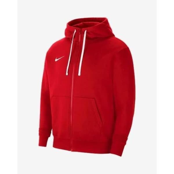 Huvtröja - Nike - Park 20 - University Red - Foder 100% bomull - Zip-up