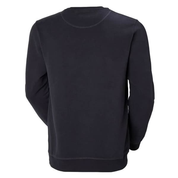 Sweat - Helly Hansen - Logo Crew Marin - Långa ärmar - Rund hals - Färg blå
