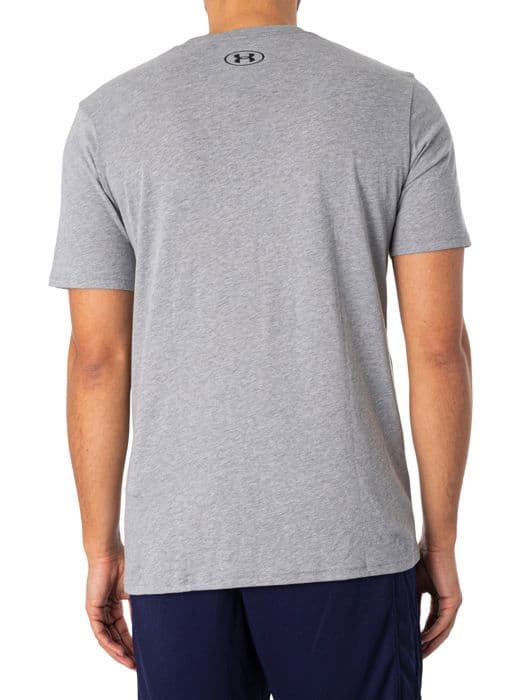 Löpar T-shirt - Under Armour - Sportstyle - Grå - Kortärmad - Andas