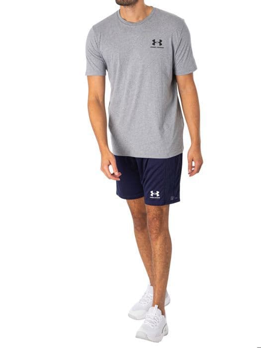 Löpar T-shirt - Under Armour - Sportstyle - Grå - Kortärmad - Andas