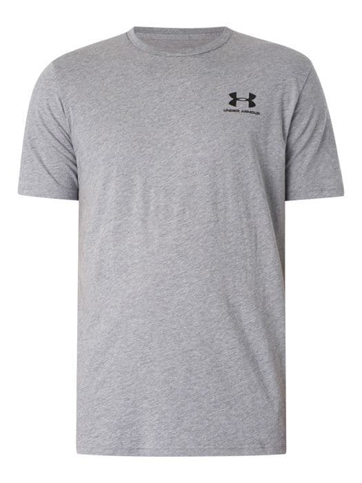 Löpar T-shirt - Under Armour - Sportstyle - Grå - Kortärmad - Andas