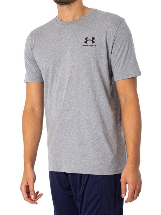 Löpar T-shirt - Under Armour - Sportstyle - Grå - Kortärmad - Andas