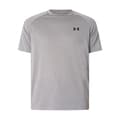 Miniatyrbild 6 av 6: Tränings T-shirt - Under Armour - Tech - Grå - 100% Polyester - Kort ärm