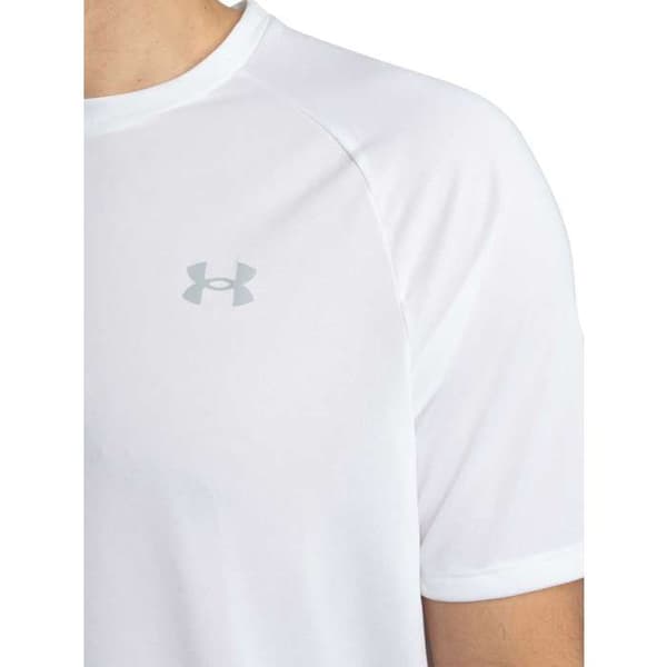 T-shirt - UNDER ARMOR - Tech 2.0 - Vit - Korta ärmar - Vanlig
