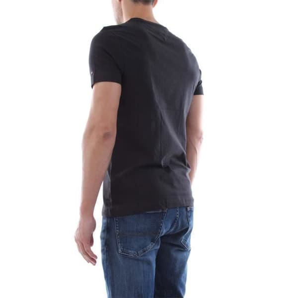 T-Shirt - TOMMY HILFIGER - MW0MW11465 - Svart - Kortsleeve - Klassisk krage