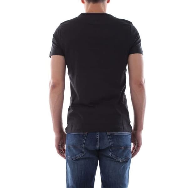 T-Shirt - TOMMY HILFIGER - MW0MW11465 - Svart - Kortsleeve - Klassisk krage