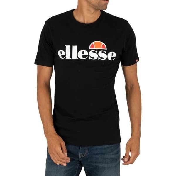 T-shirt Herr - ELLESSE - SL Prado - Svart - Korta ärmar - Unik kvalitet