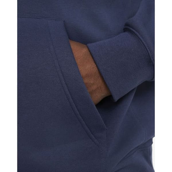 Sweatshirt - NIKE - Sportswear Club Fleece - Blå - Huva - Långa ärmar