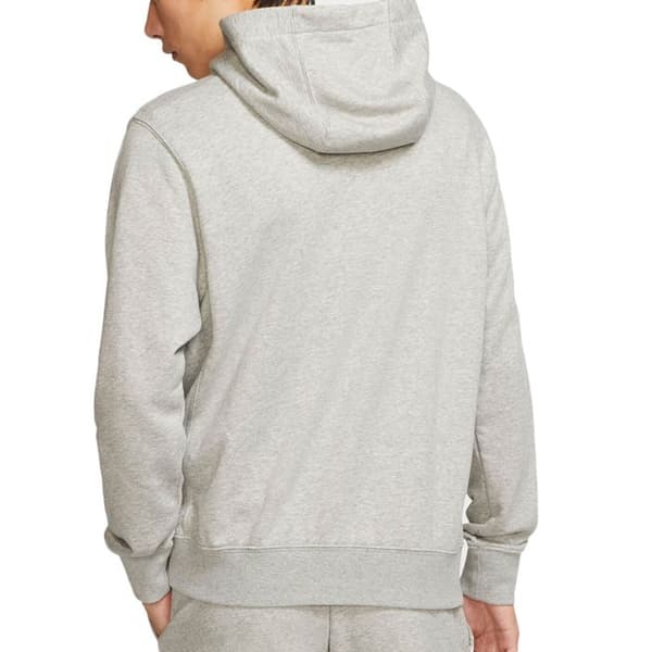 Hoodie - Nike - Sportswear Club - Grå - Långa ärmar - Huva