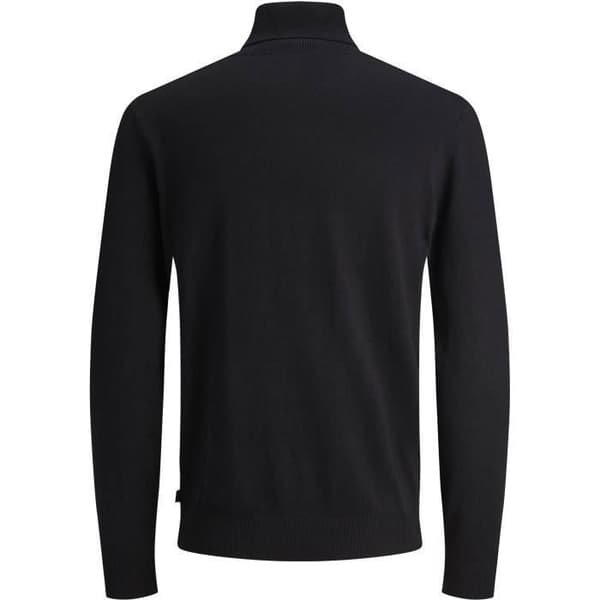 Dra - Jack & Jones - Emil - Polokrage - Kvalitetsstickning - Svart