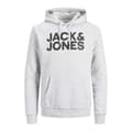 Miniatyrbild 4 av 4: Sweatshirt - JACK &amp; JONES - Ecorp Logo - Grå - Herr - Långa ärmar