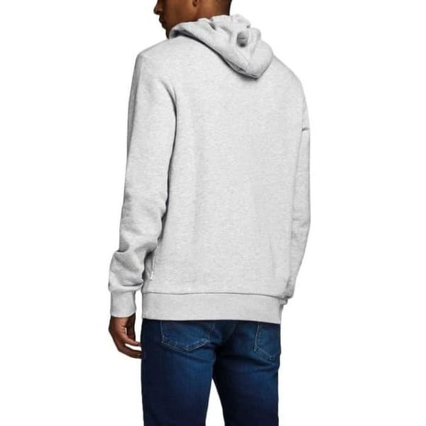Sweatshirt - JACK & JONES - Ecorp Logo - Grå - Herr - Långa ärmar