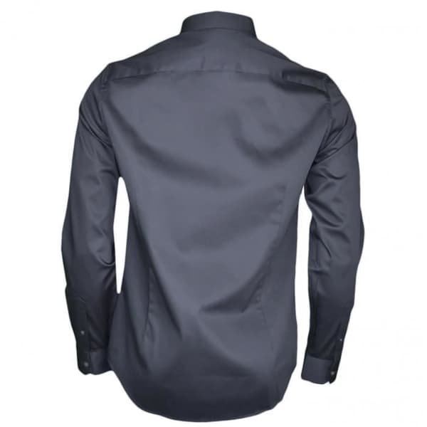 Armani Exchange svart slim fit skjorta för män - Färg: Svart - Storlek: S