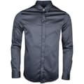 Miniatyrbild 1 av 3: Armani Exchange svart slim fit skjorta för män - Färg: Svart - Storlek: S