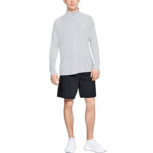 Sportblus - UNDER ARMOR - Herr Tech 2.0 - Långa ärmar - Grå - Andas