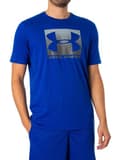 Miniatyrbild 1 av 6: T-shirt för män - Under Armour - Boxed Sportstyle - Charged Cotton - Korta ärmar - Andningsbar