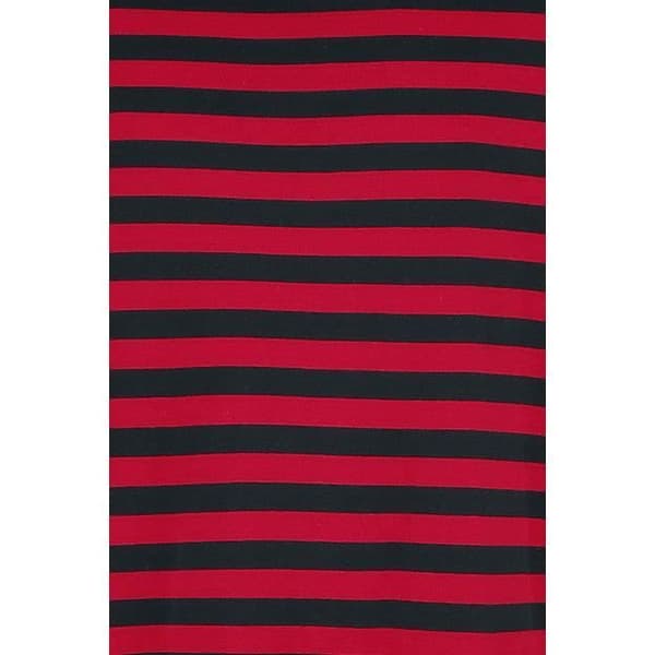 T-shirt med lång ärm - Urban Classics - Röd/svart - 100% bomull - Standard passform - Herr