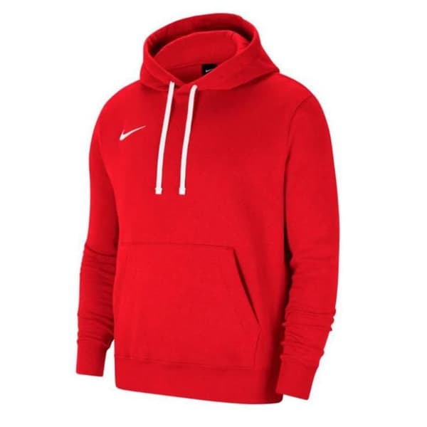 Sweatshirt - NIKE - JR Park 20 Fleece - Röd - Barn - Långa ärmar - Huvkrage