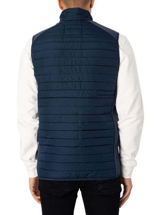 Gilet - Jack &amp; Jones - Multi Bodywarmer - Navy Blazer - XXL - Syntetiskt täcke