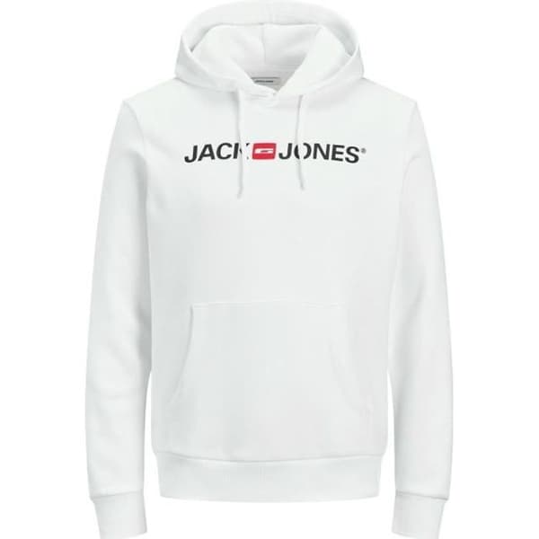 Sweatshirt - Jack & Jones - Corp gammalt logo - Ultra-mjuk - Varm - Huva