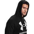Miniatyrbild 4 av 6: Huvtröja - Under Armour - UA RIVAL FLEECE BIG LOGO - Svart - Långa ärmar - Känguruficka