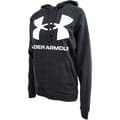 Miniatyrbild 6 av 6: Huvtröja - Under Armour - UA RIVAL FLEECE BIG LOGO - Svart - Långa ärmar - Känguruficka