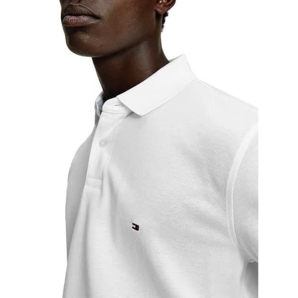 Polo - Tommy Hilfiger - 1985 - Vit - Korta ärmar - Regular fit
