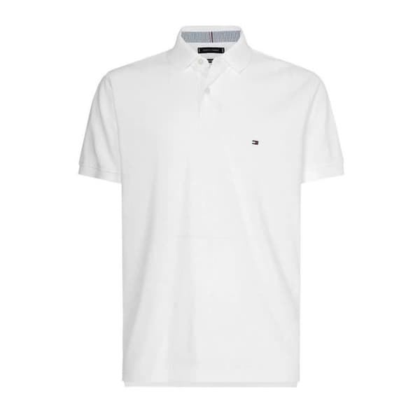Polo - Tommy Hilfiger - 1985 - Vit - Korta ärmar - Regular fit