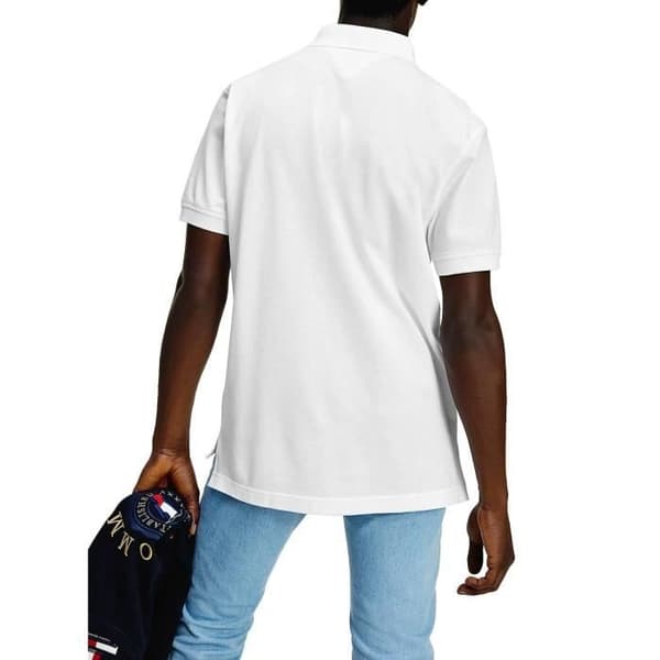 Polo - Tommy Hilfiger - 1985 - Vit - Korta ärmar - Regular fit