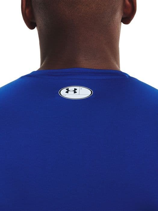 Sportst-shirt - Under Armour - HG Armour Comp SS - Blå - Korta ärmar - Andningsbar