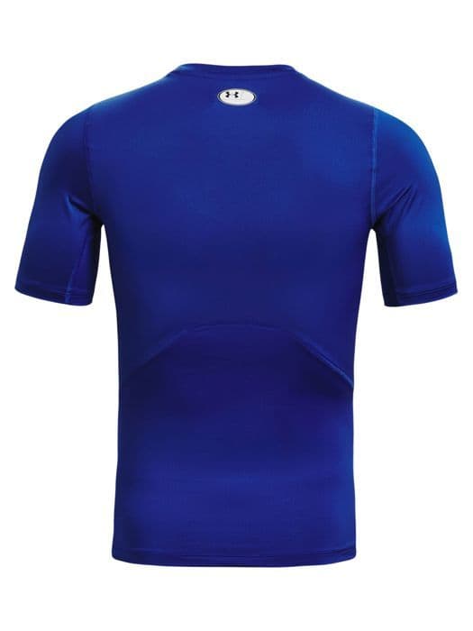 Sportst-shirt - Under Armour - HG Armour Comp SS - Blå - Korta ärmar - Andningsbar