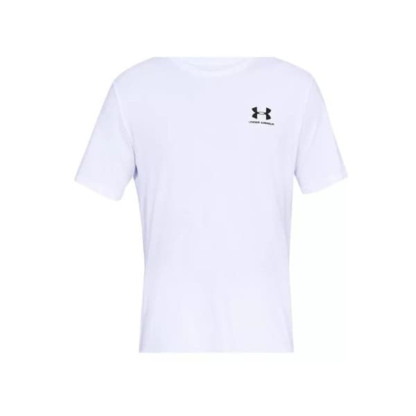 T-shirt - Under Armour - Sportstyle Vänster Bröst - Kortärmad - Vit - Multisport