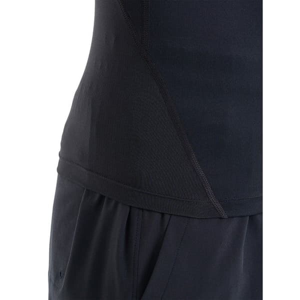 Sport T-shirt - Under Armour - HG Armour Comp SS - Svart - Kortärmad - Andningsbar