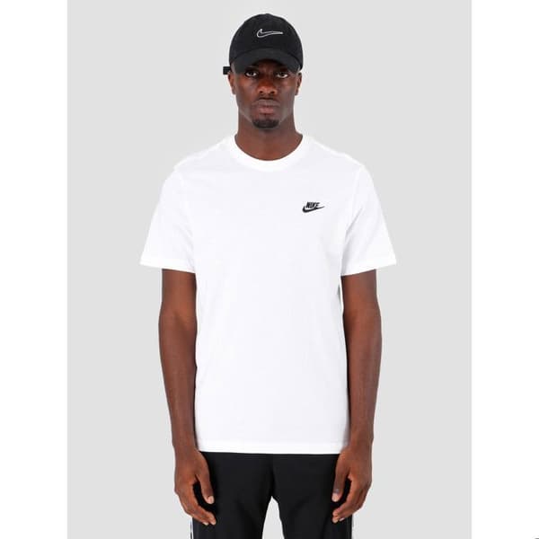 NIKE Nsw Club T-shirt - Herr - Vit