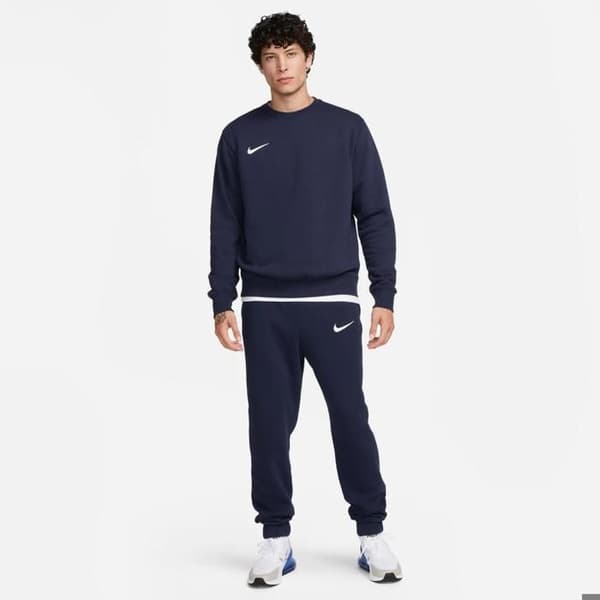 Sweat - Nike - Team Club 20 - Rundhalsskjorta - Mjuk Fleece - Marin