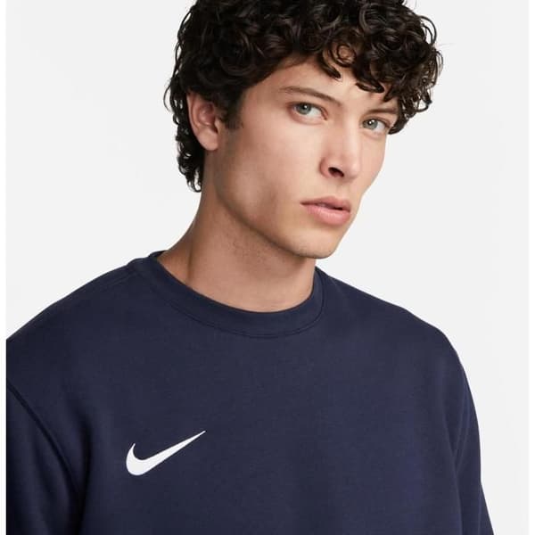 Sweat - Nike - Team Club 20 - Rundhalsskjorta - Mjuk Fleece - Marin