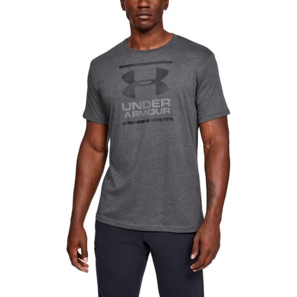 T-shirt - Under Armour - GL FOUNDATION - Grå - Kort ärm - Bekväm passform