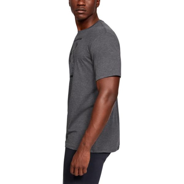 T-shirt - Under Armour - GL FOUNDATION - Grå - Kort ärm - Bekväm passform