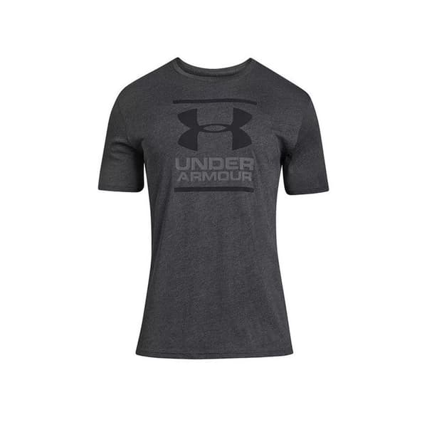T-shirt - Under Armour - GL FOUNDATION - Grå - Kort ärm - Bekväm passform