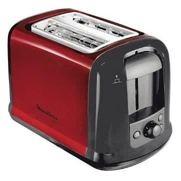 Brödrostar MOULINEX LT 261 D - 2 skivor - Röd - 850W