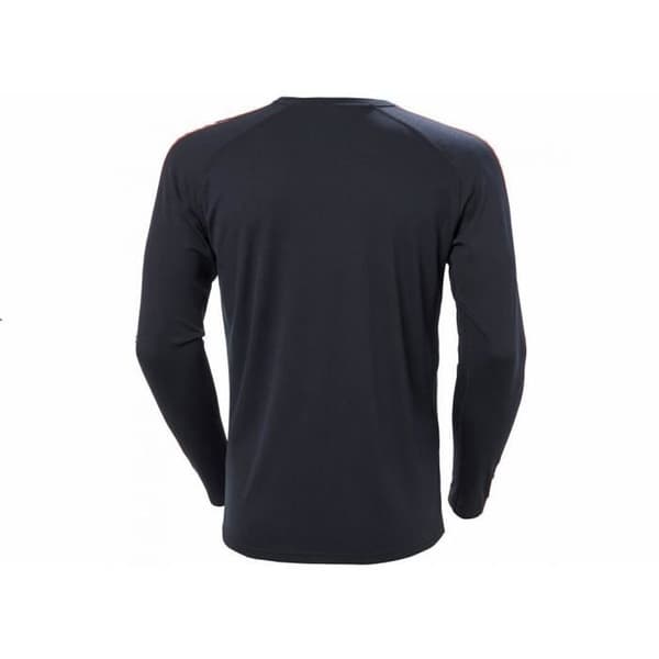 Helly Hansen LIFA Active Stripe Crew Sweatshirt - Marinblå - Herr - Långa ärmar - Multisport - Andas