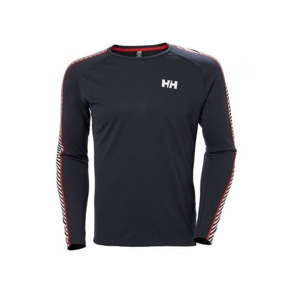 Helly Hansen LIFA Active Stripe Crew Sweatshirt - Marinblå - Herr - Långa ärmar - Multisport - Andas