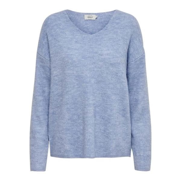 Pull Femme - Endast - Camilla - Col V - Långa Ärmar - Sträckbar - Skyway