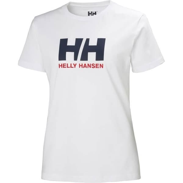 T-shirt dam - HELLY HANSEN - HH LOGO - Vit - Rund hals - Korta ärmar