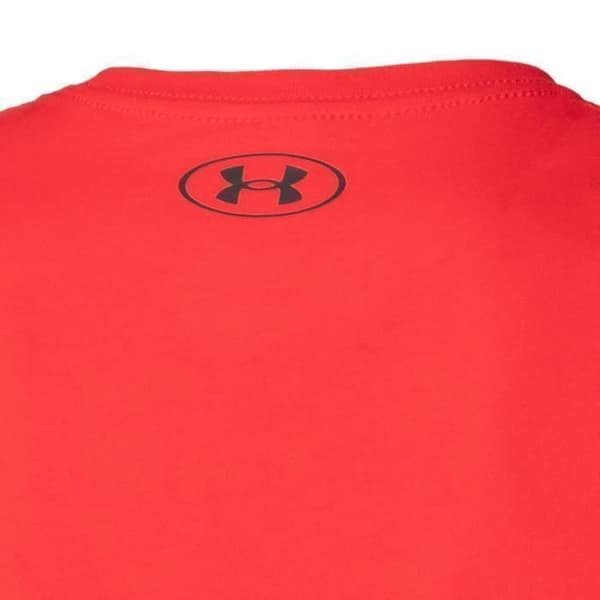 T-shirt herr - Under Armour - Sportstyle LC SS - Bomull - Röd - Kort ärm