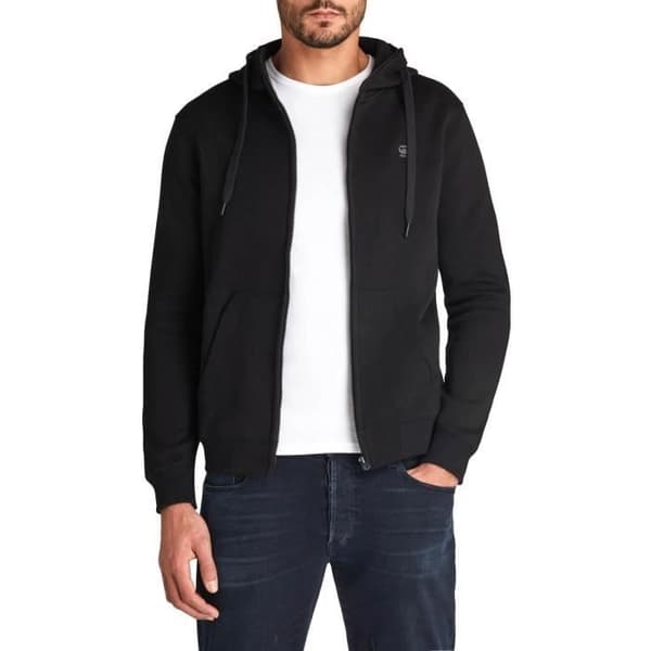 G-Star Premium Core Hdd Zip Sweatshirt Black Man