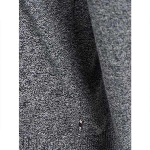 Tröja - Jack &amp; Jones - Essential Basic Stickad - Grå - Klassisk Krage - 100% Bomull